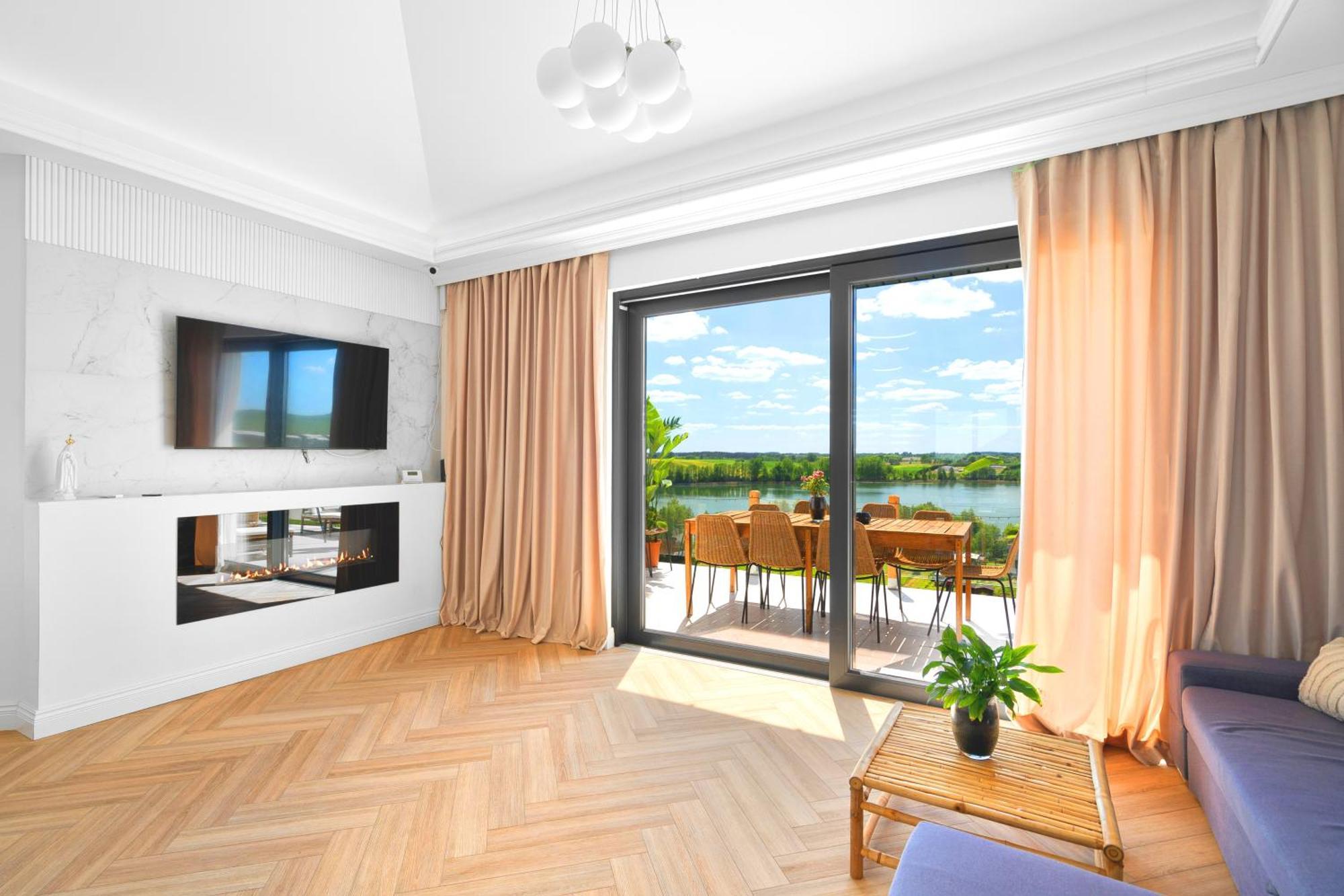 Chojno 31- Dom Wypoczynkowy Przy Jeziorze Z Jacuzzi Chrostkowo Exterior foto